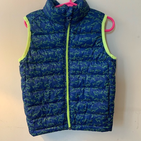 Amazon Essentials Other - Amazon Essentials navy blue shark vest 4T